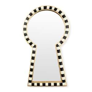 NEW Mackenzie-Childs Keyhole Small Wall Mirror 15in